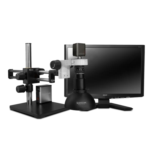Auto-Focus Digital Inspection System And Dome LED On Dual Arm Stand